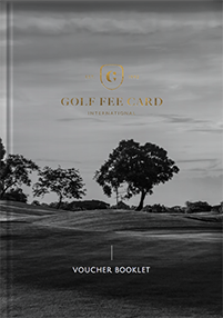 Golf Fee Card Voucher Booklet
